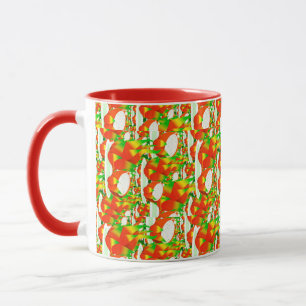 tropical dragon fruit mug