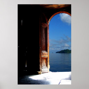 Tropical Dream Doorway Poster
