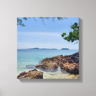 Tropical Dream Landscape  Canvas Print