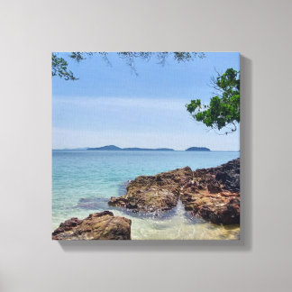 Tropical Dream Landscape  Canvas Print