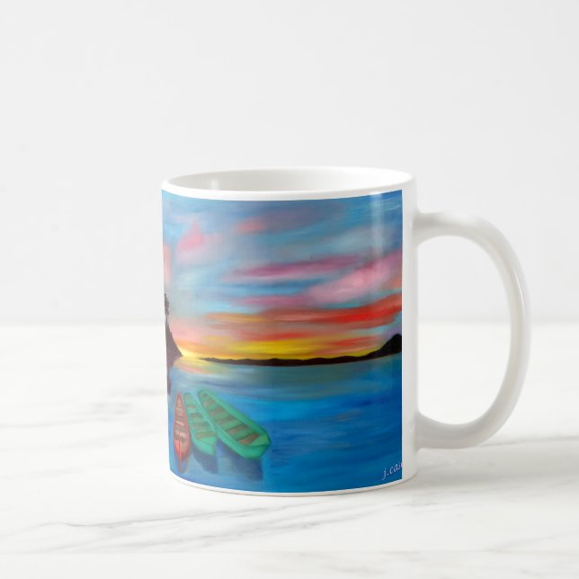 Tropical Dreaming Classic Mug (Right)