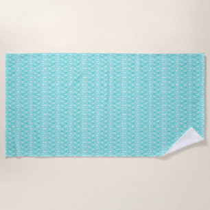 Tropical Dreams And Ocean Schemes Beach Towel