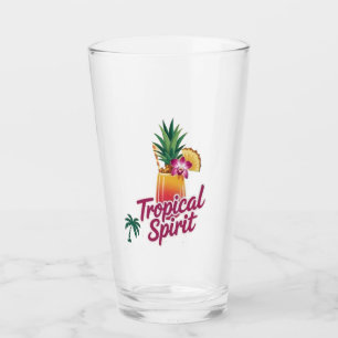 Tropical Dreams Glass