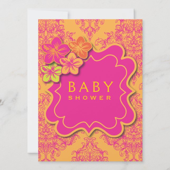 Tropical Dreams Invitation (Front)