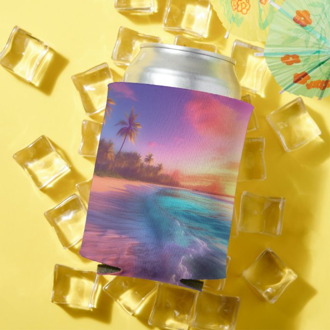 Tropical Dreamscape Can Cooler (In Situ Summer)