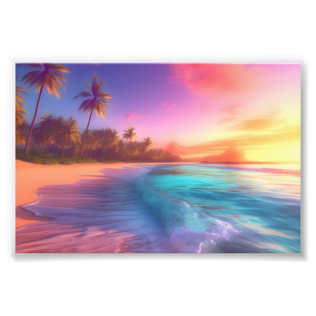 Tropical Dreamscape Photo Print (Front)