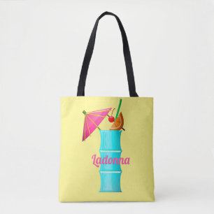 Tropical drink colourful summer Hawaiian cocktail Tote Bag