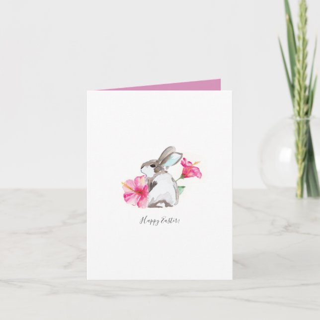 Tropical Easter Birthday Card (Front)