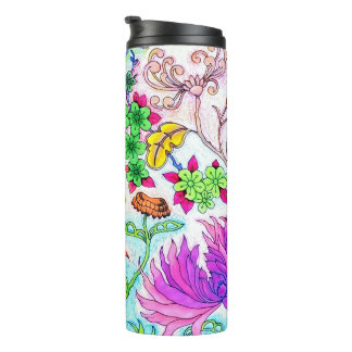 Tropical Echoes Thermal Tumbler