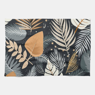 Tropical Elegant Pattern Tea Towel