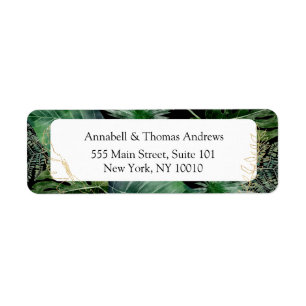 Tropical Elegant Plant Trending Wedding 