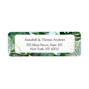 Tropical Elegant Plant Trending Wedding