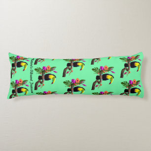 "Tropical Escape" Body Cushion