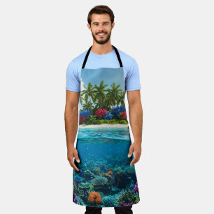 Tropical Escape – Cook with Island Vibes Apron