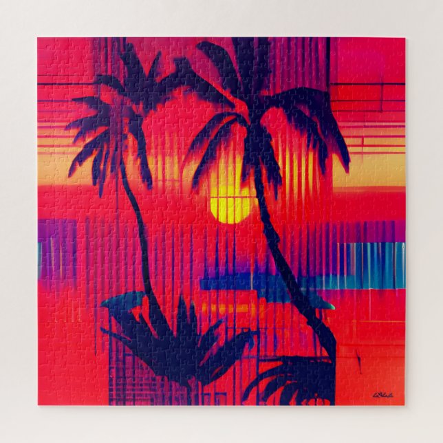 Tropical Escape Fantasy Jigsaw Puzzle (Vertical)