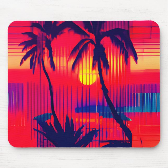 Tropical Escape Fantasy Mouse Mat (Front)