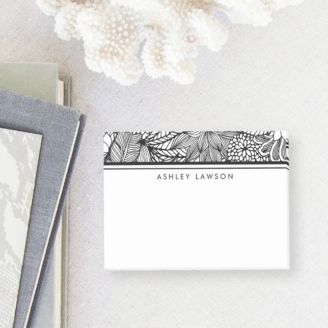Tropical Escape | Personalised Colour Your Own Post-it Notes (Creator Uploaded)