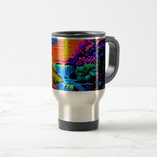 Tropical Escape Travel Mug Paradise in Your Hands