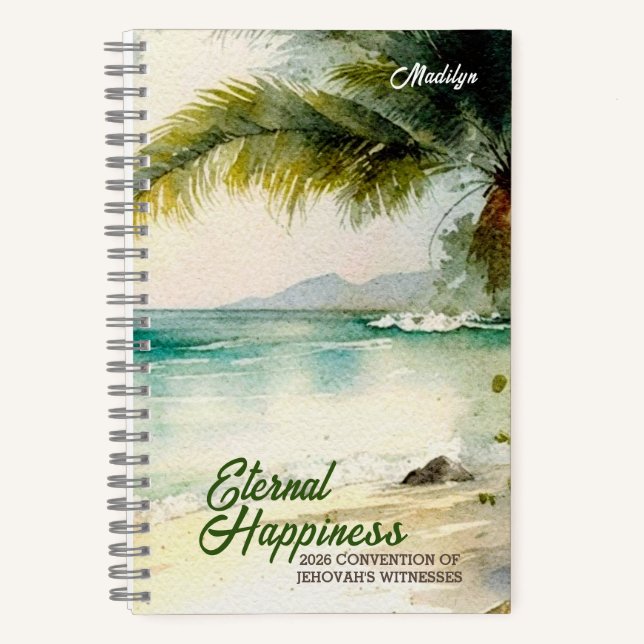 Tropical Eternal Happiness 2026 Convention Notebook (Front)