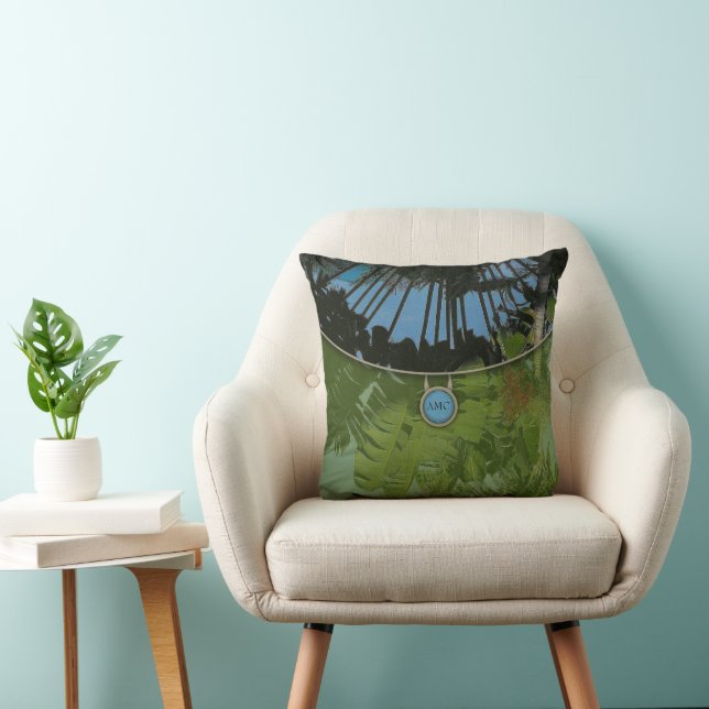 Tropical Evening Clutch Bag Cushion (Chair)