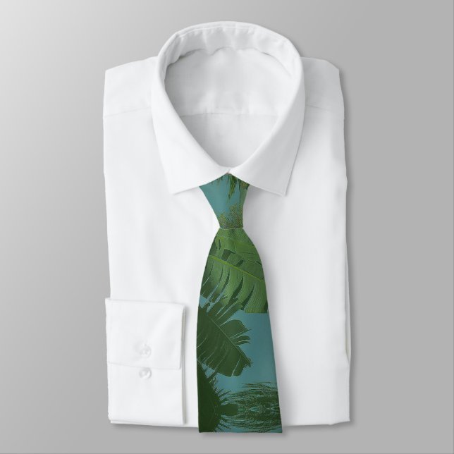 Tropical Evening Tie (Tied)