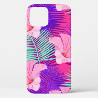 Tropical, exotic seamless pattern with exotic bird