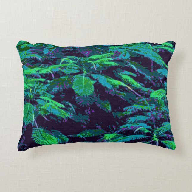Tropical Fabric Decorative Cushion (Front)