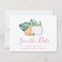 Tropical Fall Save the Date