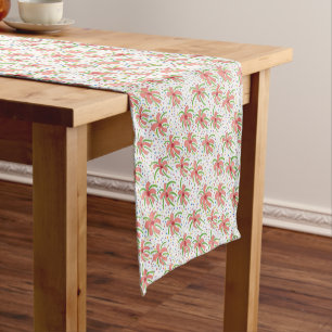 Tropical Fiesta Flowers Short Table Runner