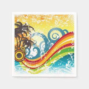 Tropical Fiesta Paper Napkins