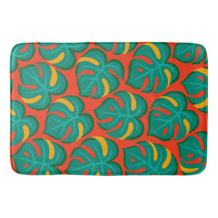 Tropical Fiesta Pattern Bath Mat