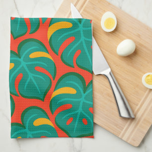 Tropical Fiesta Pattern Tea Towel