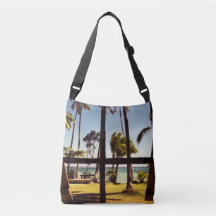Tropical Fiji Beach Scene cbbcna Crossbody Bag