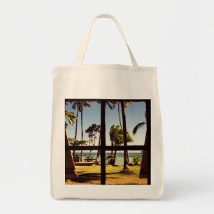Tropical Fiji Beach Scene gtm Tote Bag