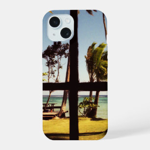 Tropical Fiji Beach Scene iphcna iPhone 15 Case