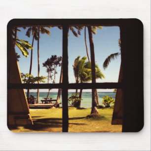 Tropical Fiji Beach Scene mpcna Mouse Mat