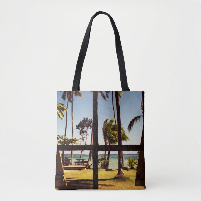 Tropical Fiji Beach Scene stcnm Tote Bag (Front)