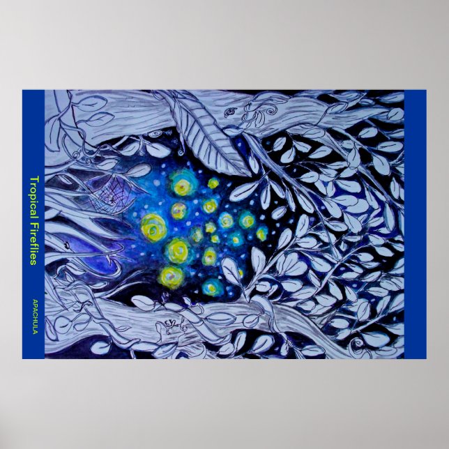 TROPICAL FIREFLIES POSTER (Front)