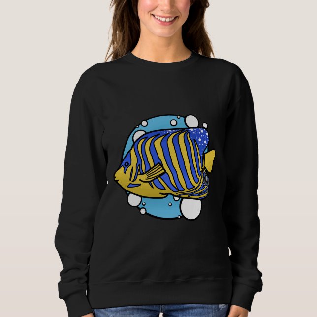 Tropical Fish 1014 Sweatshirt (Front)