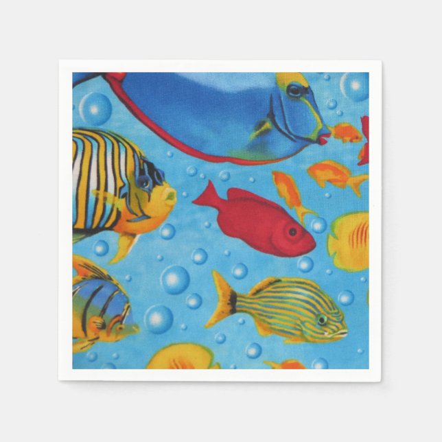 Tropical Fish 2 Napkin (Front)