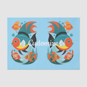 Tropical Fish Assortment Thunder_Cove Tissue Paper