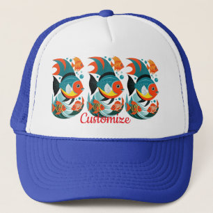 Tropical Fish Assortment Thunder_Cove Trucker Hat