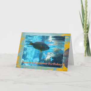 Tropical Fish Birthday Card