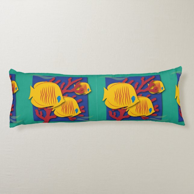 Tropical Fish Body Cushion (Back)