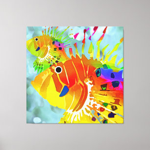 Tropical Fish Canvas Print