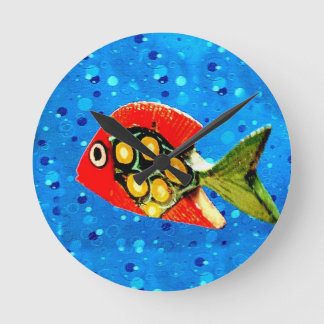 Tropical Fish Clock