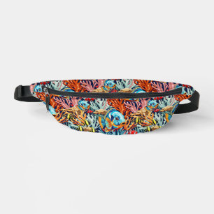 Tropical Fish Colorful Summer Vibes Bum Bags