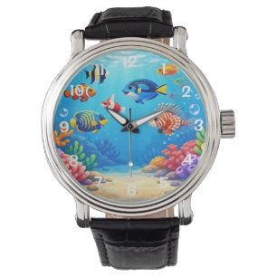 Tropical Fish Fishbowl  Watch
