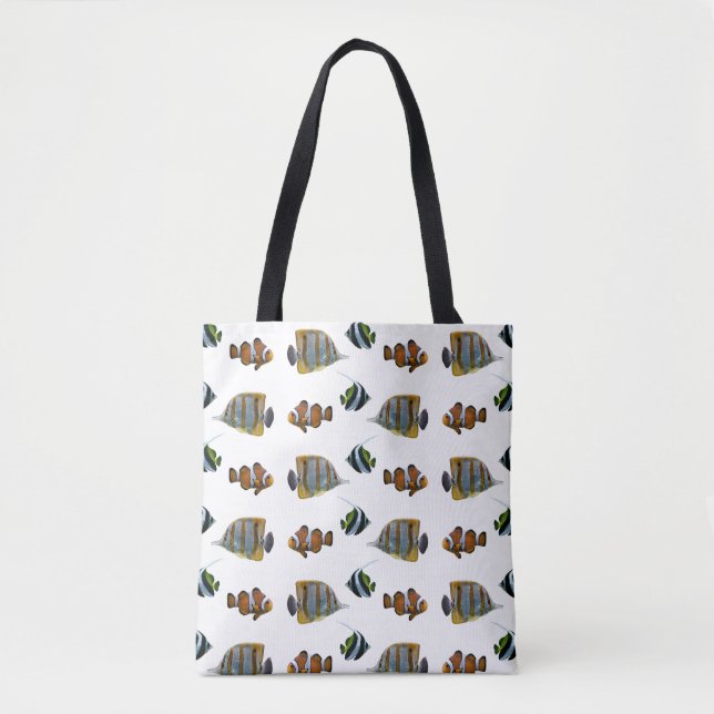 Tropical Fish Frenzy All Over Print Bag (Front)