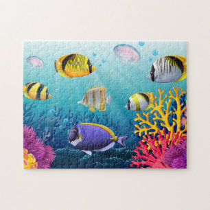 Tropical Fish Game Puzzle